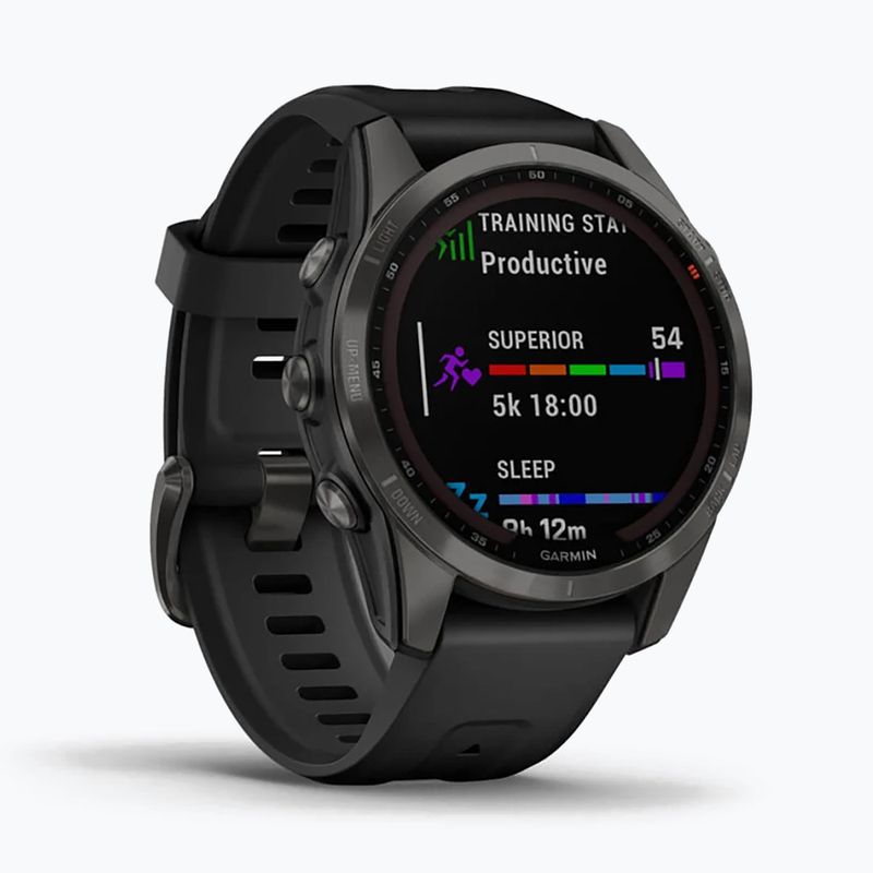 Sportovní hodinky Garmin Fenix 7S Sapphire Solar Hrm Elevate Ox černé 010-02539-25 3