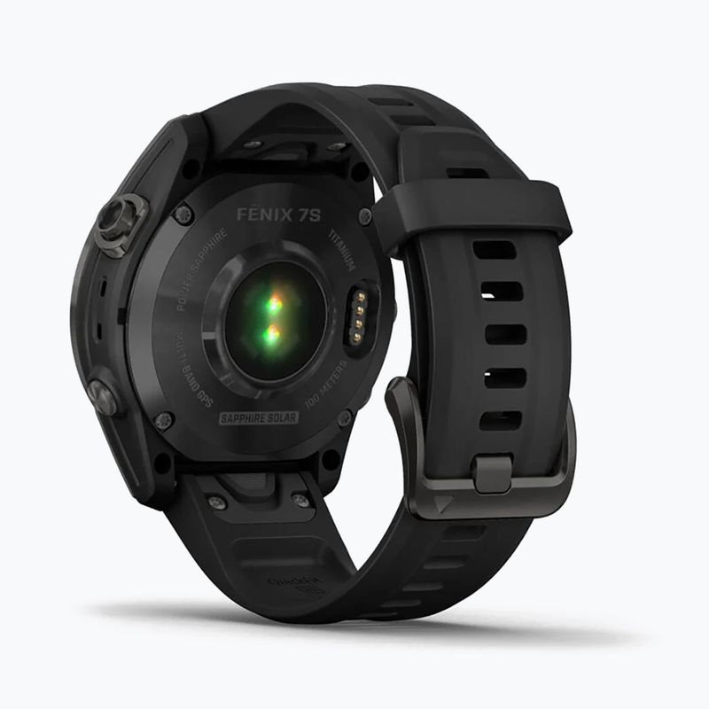Sportovní hodinky Garmin Fenix 7S Sapphire Solar Hrm Elevate Ox černé 010-02539-25 6