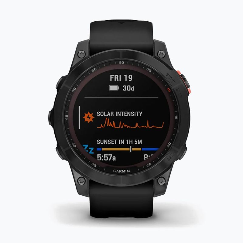 Sportovní hodinky Garmin Fenix 7 Solar Hrm Elevate Ox černé 010-02540-11 2