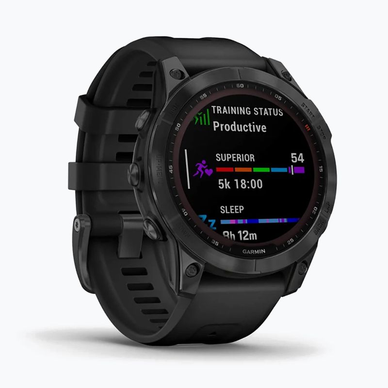 Sportovní hodinky Garmin Fenix 7 Solar Hrm Elevate Ox černé 010-02540-11 3