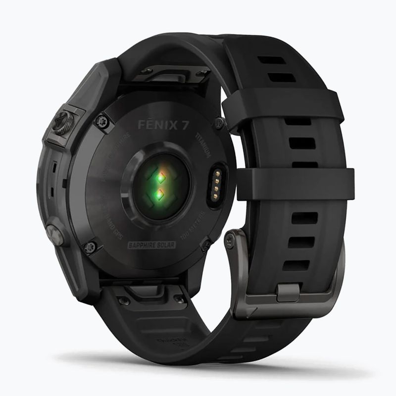Sportovní hodinky Garmin Fenix 7 Sapphire Solar Hrm Elevate Ox černé 010-02540-21 6