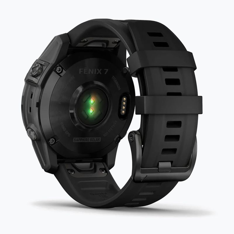Sportovní hodinky Garmin Fenix 7 Sapphire Solar Hrm Elevate Ox černé 010-02540-35 6