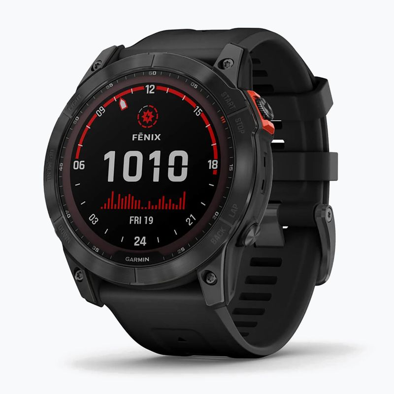Hodinky Garmin Fenix 7X Solar Hrm Elevate Ox šedé 010-02541-01