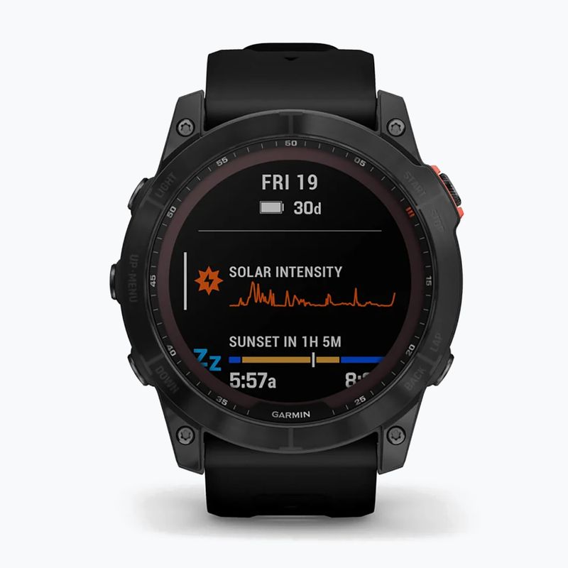 Hodinky Garmin Fenix 7X Solar Hrm Elevate Ox šedé 010-02541-01 2