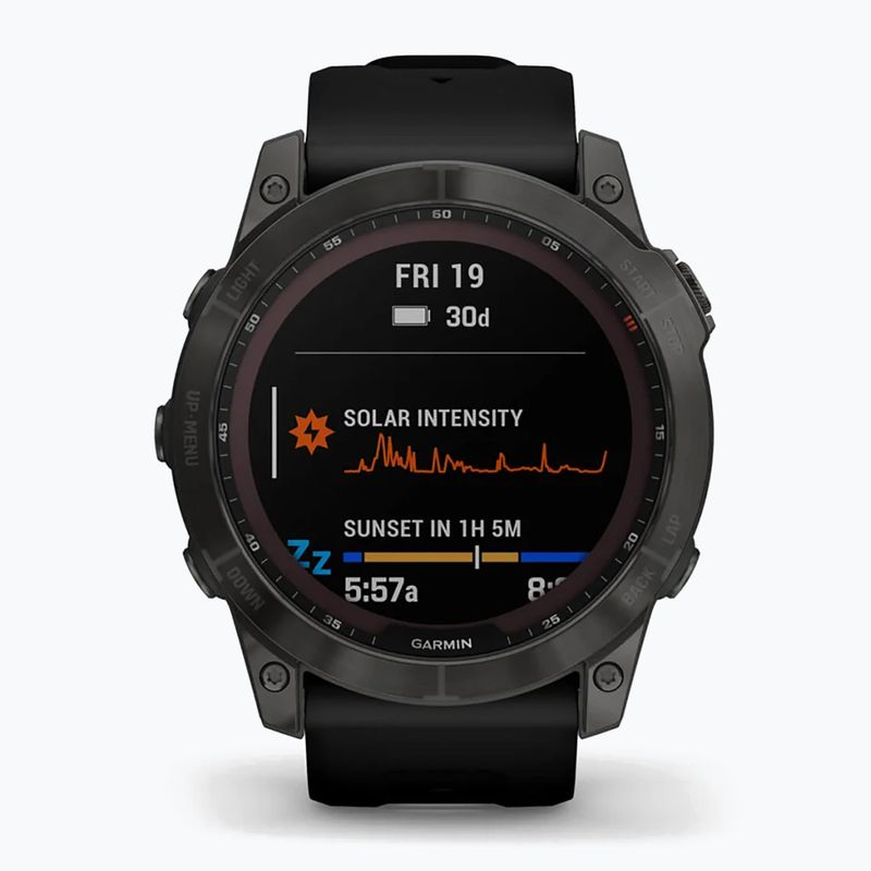 Sportovní hodinky Garmin Fenix 7X Sapphire Solar Hrm Elevate Ox černé 010-02541-11 2
