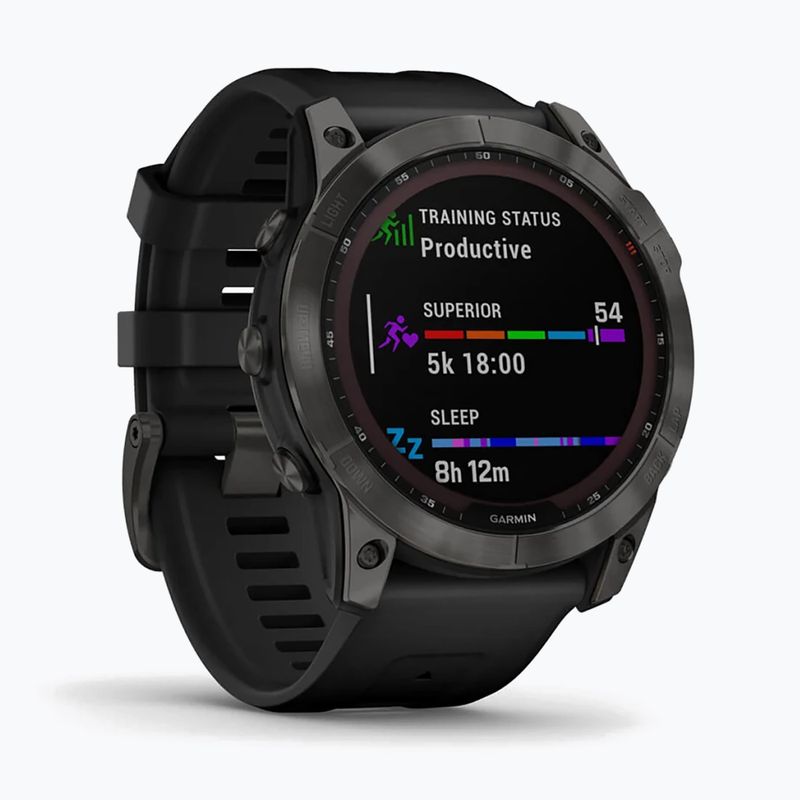 Sportovní hodinky Garmin Fenix 7X Sapphire Solar Hrm Elevate Ox černé 010-02541-11 3