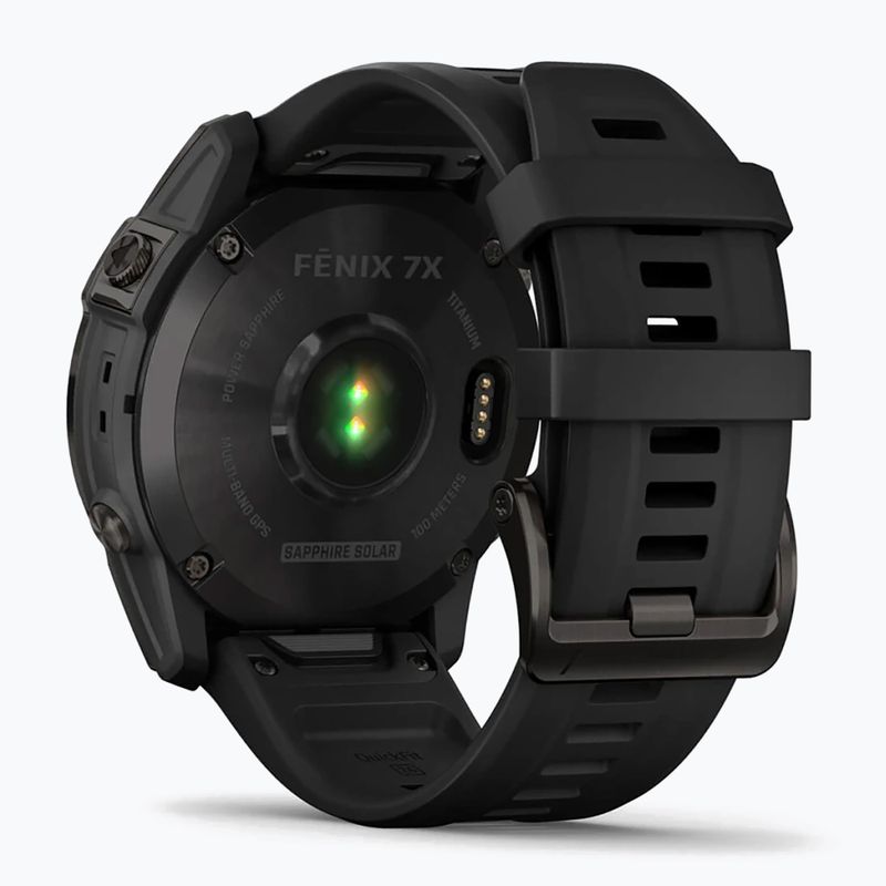 Sportovní hodinky Garmin Fenix 7X Sapphire Solar Hrm Elevate Ox černé 010-02541-11 6