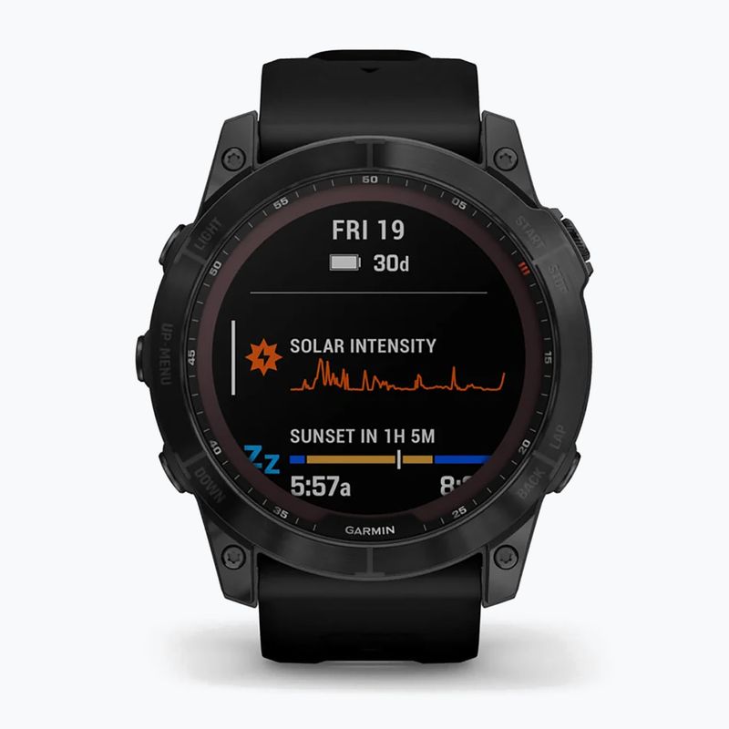 Sportovní hodinky Garmin Fenix 7X Sapphire Solar Hrm Elevate Ox černé 010-02541-23 2