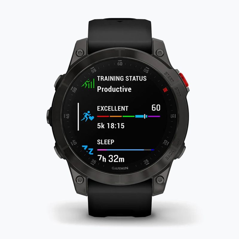 Sportovní hodinky Garmin Epix 2 Sapphire HRM Elevate Ox černé 010-02582-11 2