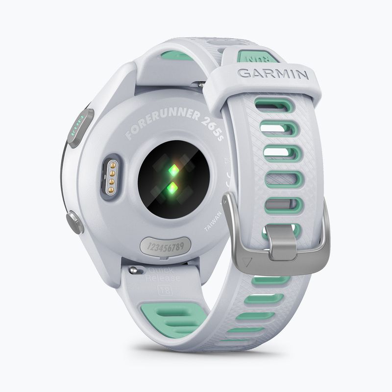 Hodinky Garmin Forerunner 265S white neo tropic/mint 4
