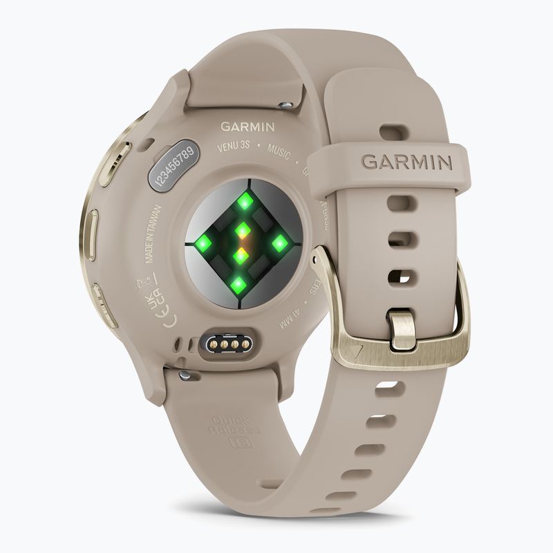 Hodinky Garmin Venu 3S soft gold/french gray 4