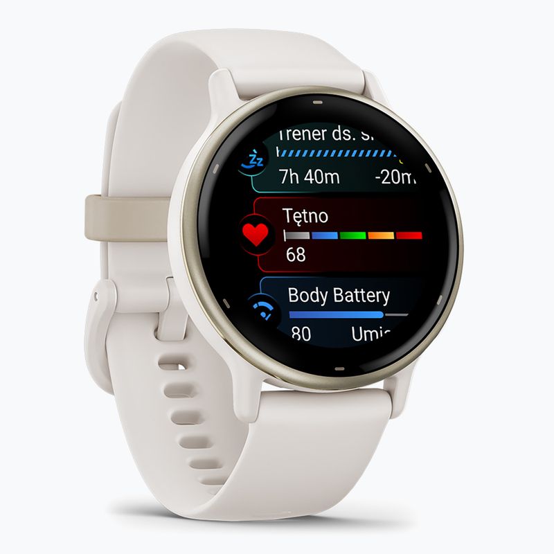 Hodinky Garmin Vivoactive 5 cream gold/ivory 2
