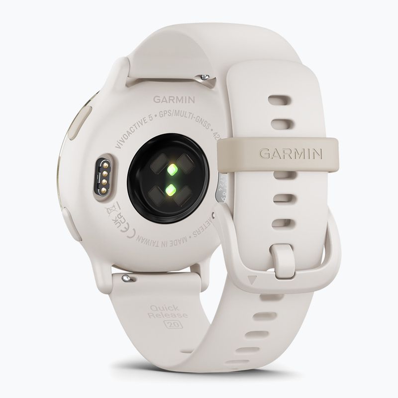Hodinky Garmin Vivoactive 5 cream gold/ivory 4