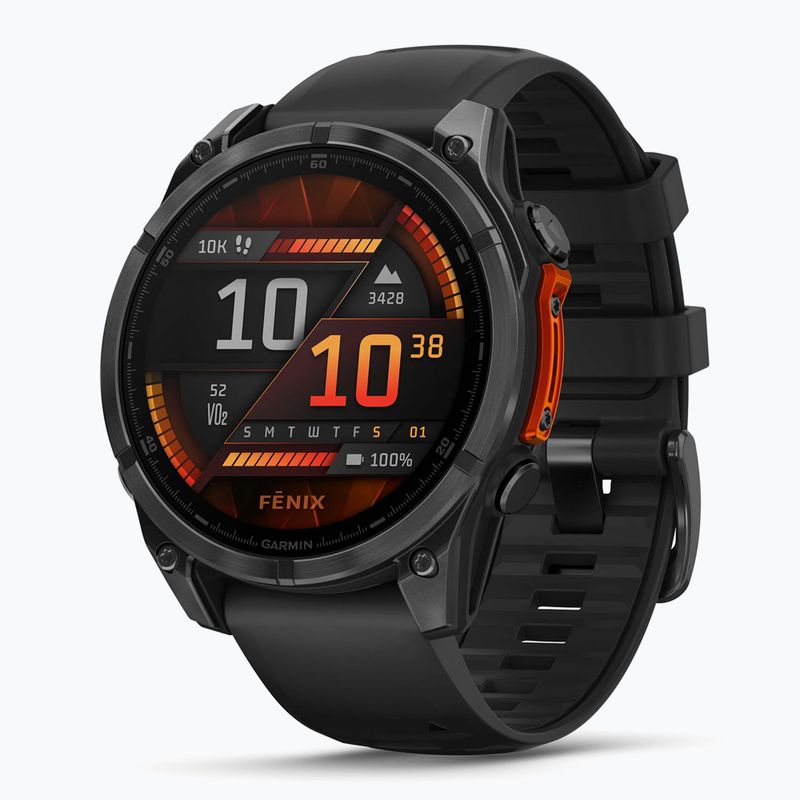 Hodinky Garmin Fenix 8 47 mm Amoled slate gray/black 2