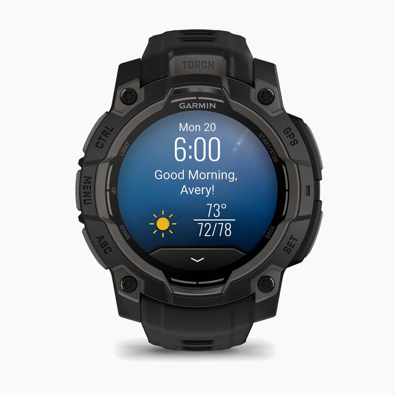Hodinky Garmin Instinct 3 45 mm AMOLED black/black
