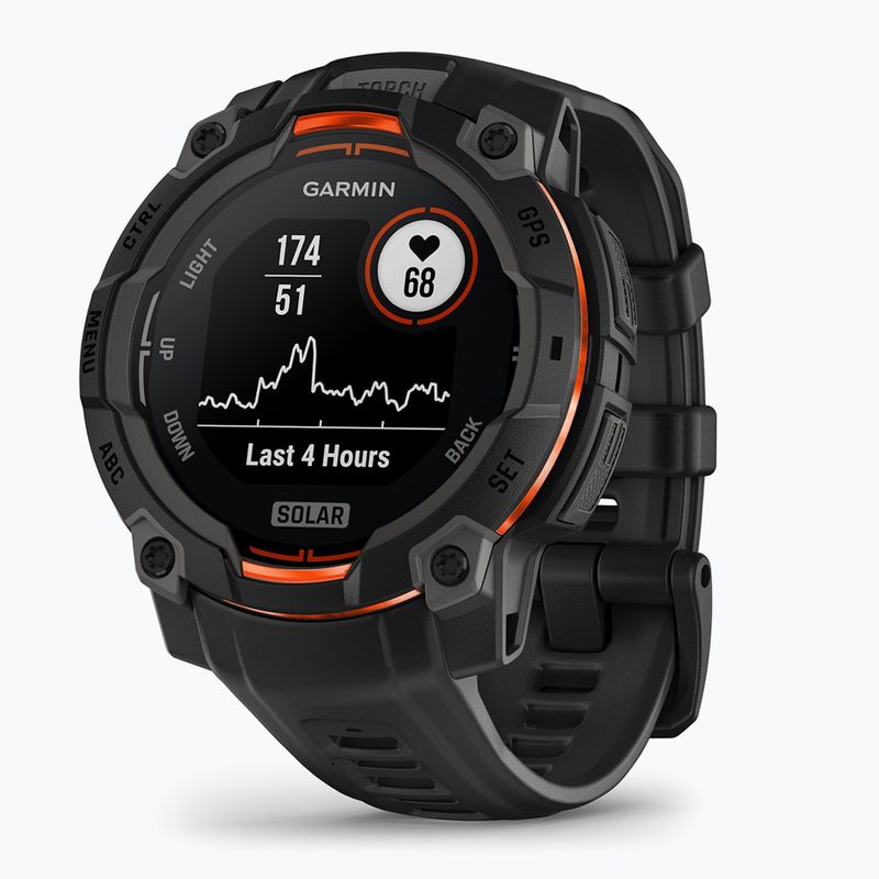 Hodinky Garmin Instinct 3 Solar 45 mm black 3