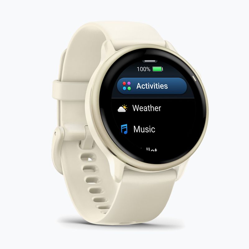 Hodinky Garmin Vivoactive 6 lunar gold/bone 2