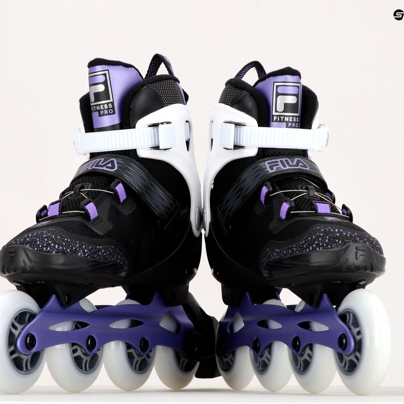 Dámské kolečkové brusle FILA Legacy Qf Lady black/violet 10