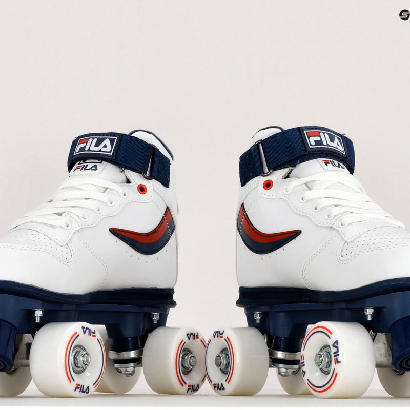 Dámské kolečkové brusle FILA Ace white/blue/red 14