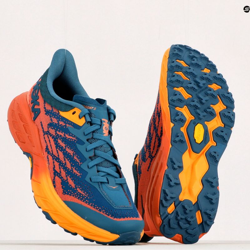 Dámská běžecká obuv HOKA Speedgoat 5 blue-orange 1123158-BCCML 15