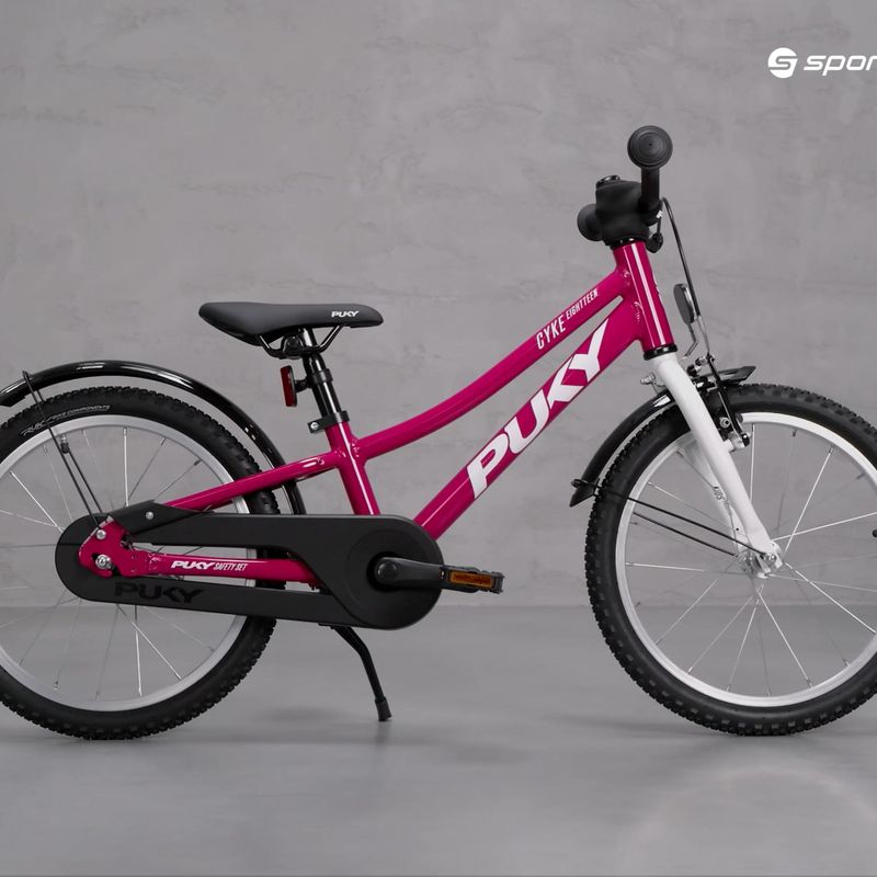 Dětské kolo PUKY Cyke 18 růžovo-bílé 4404 9