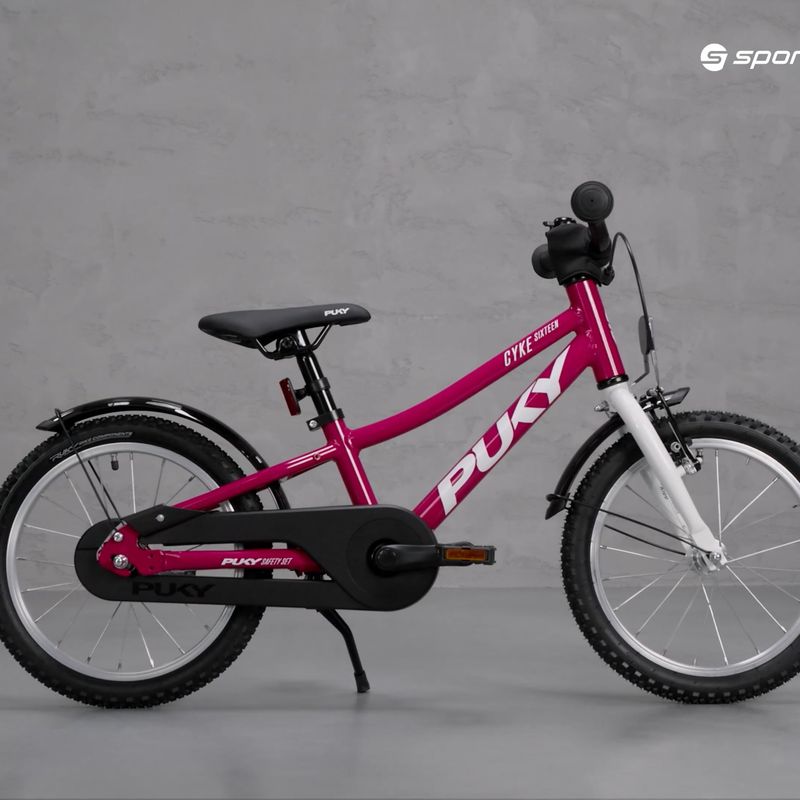 Dětské kolo Puky CYKE 16-1 Alu růžovo-bílé 4402 9