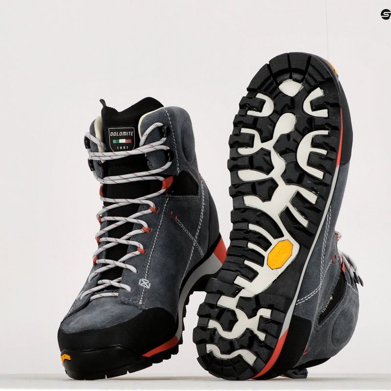 Dámská trekingová obuv Dolomite 54 High Fg GTX šedá 15