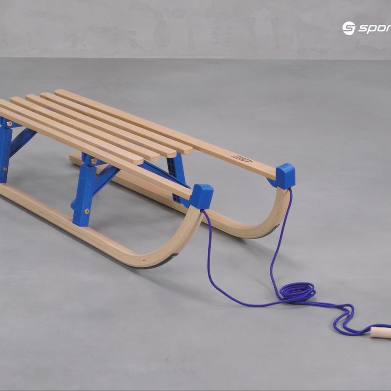 Skládací sáňky VT-Sport Davos 100 hnědé DKV 73100 14