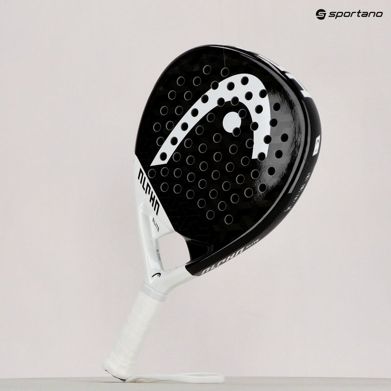 Pádlo HEAD Graphene 360+ Alpha Elite Rocket Black/White 228151 11