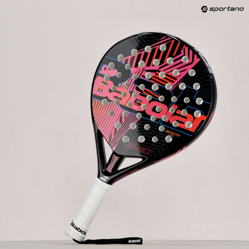 Tenisová raketa BABOLAT Defiance růžová/černá 194498 12