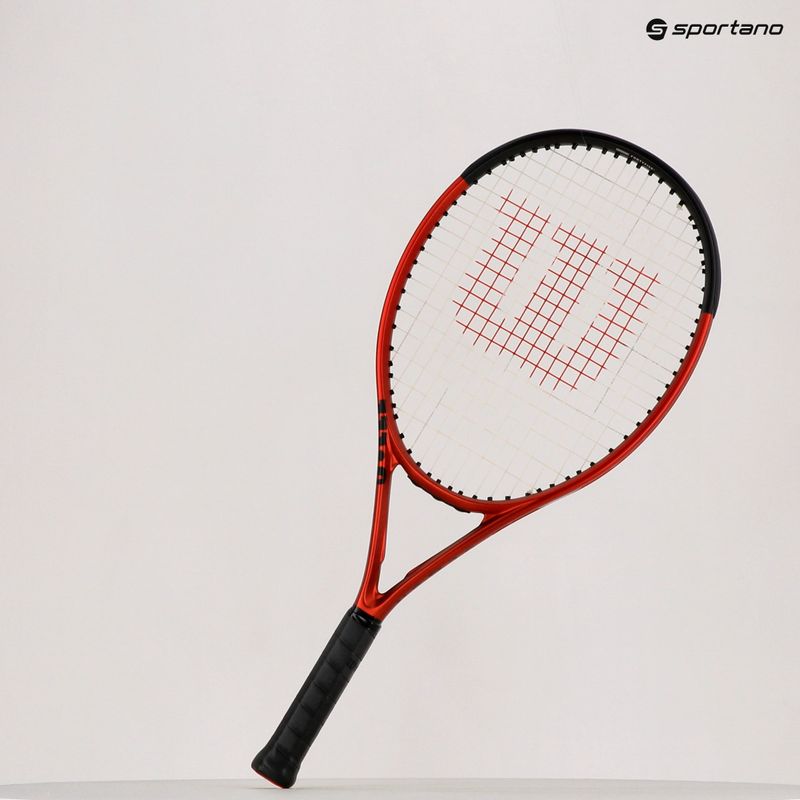 Dětská tenisová raketa Wilson Clash 25 V2.0 červená WR074710U 11