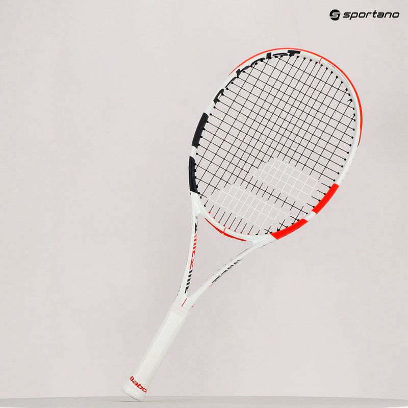 Tenisová raketa Babolat Pure Strike 26 bílá 140401 8
