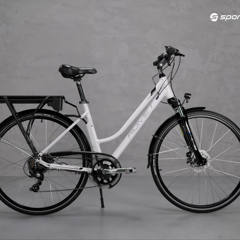 Dámské elektrokolo Romet Gazela RM 1 bílo-černé R22B-ELE-28-20-P-672 17