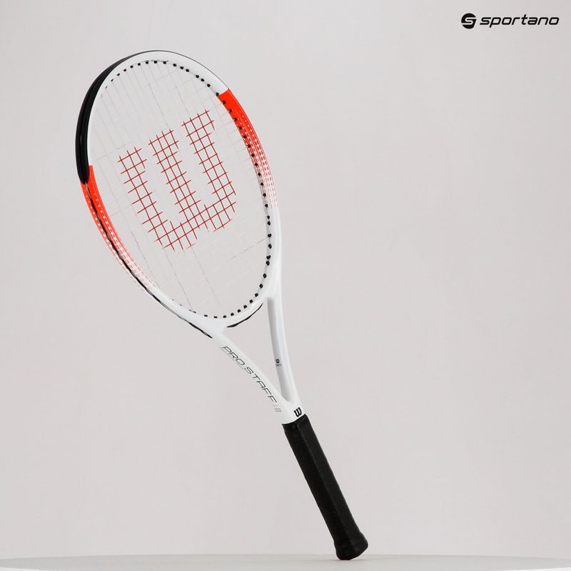 Tenisová raketa Wilson Pro Staff Precision Team 103 červeno-bílá WR080510U 14