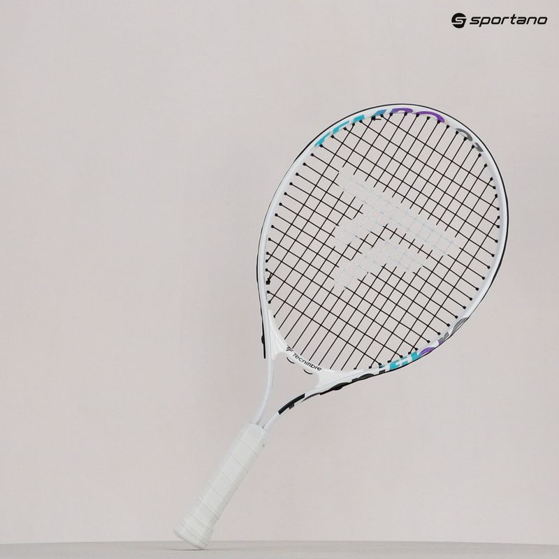 Dětská tenisová raketa Tecnifibre Tempo 21 bílá 14TEMP212E 12