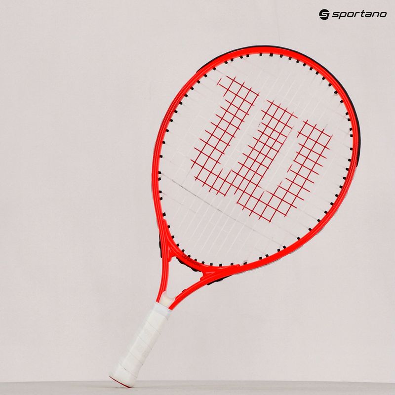 Dětská tenisová raketa Wilson Roger Federer 19 Half Cvr červená WR054010H 8