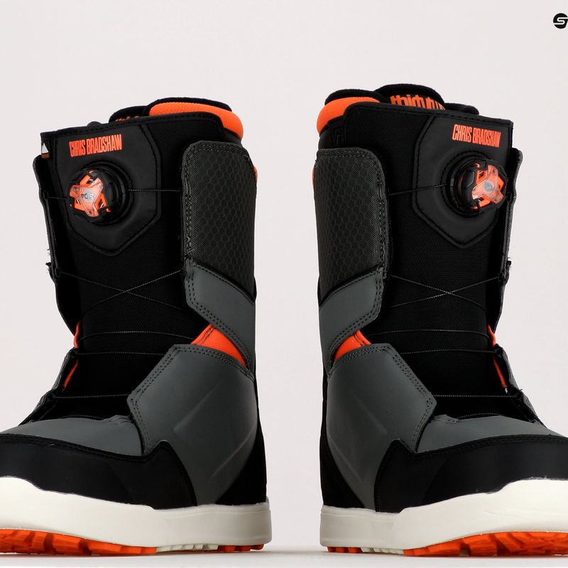 Pánské snowboardové boty THIRTYTWO Lashed Double Boa Bradshaw oranžové 8105000453 11