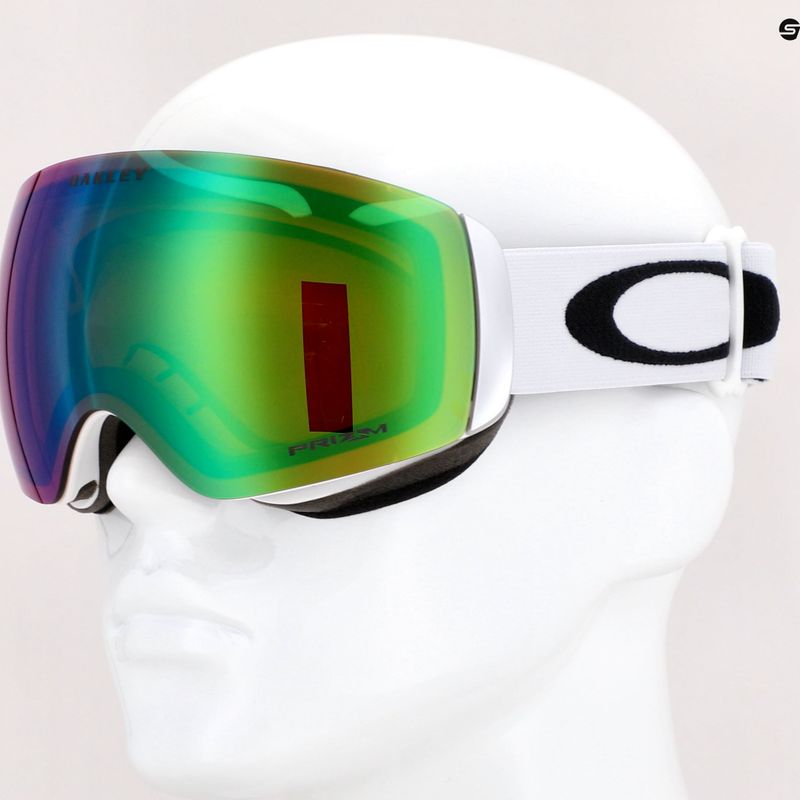 Lyžařské brýle Oakley Flight Deck M green-blue OO7064-23 7
