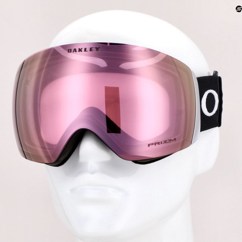Lyžařské brýle Oakley Flight Deck L růžové OO7050-34 7