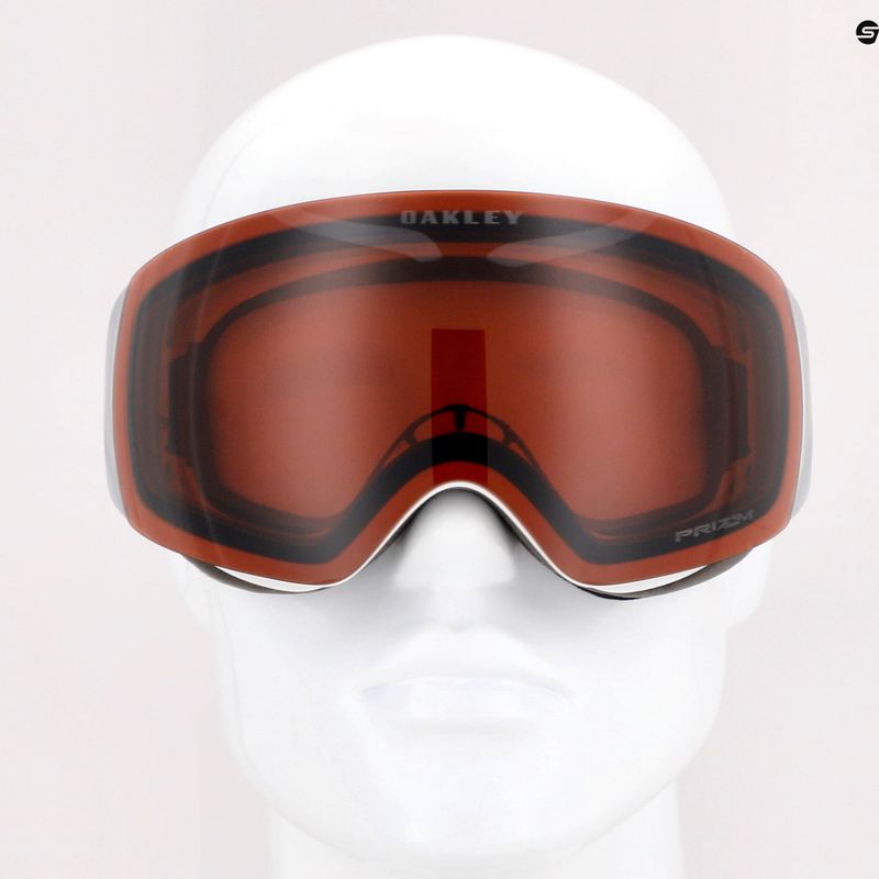 Lyžařské brýle Oakley Flight Deck M hnědé OO7064-C5 7