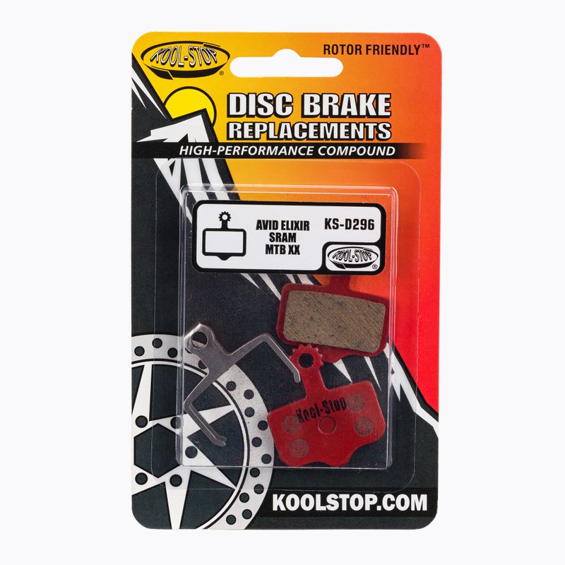 Brzdové destičky Kool-Stop červené D296