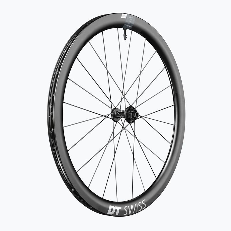 DT Swiss ERC 1400 DI 700C CL 45 12/100 karbonové černé přední kolo WERC140AIDXCA18229 5