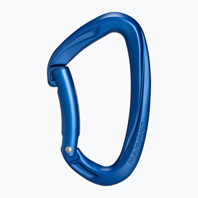 Lezecká karabina Mammut Crag Key Lock ultramarine
