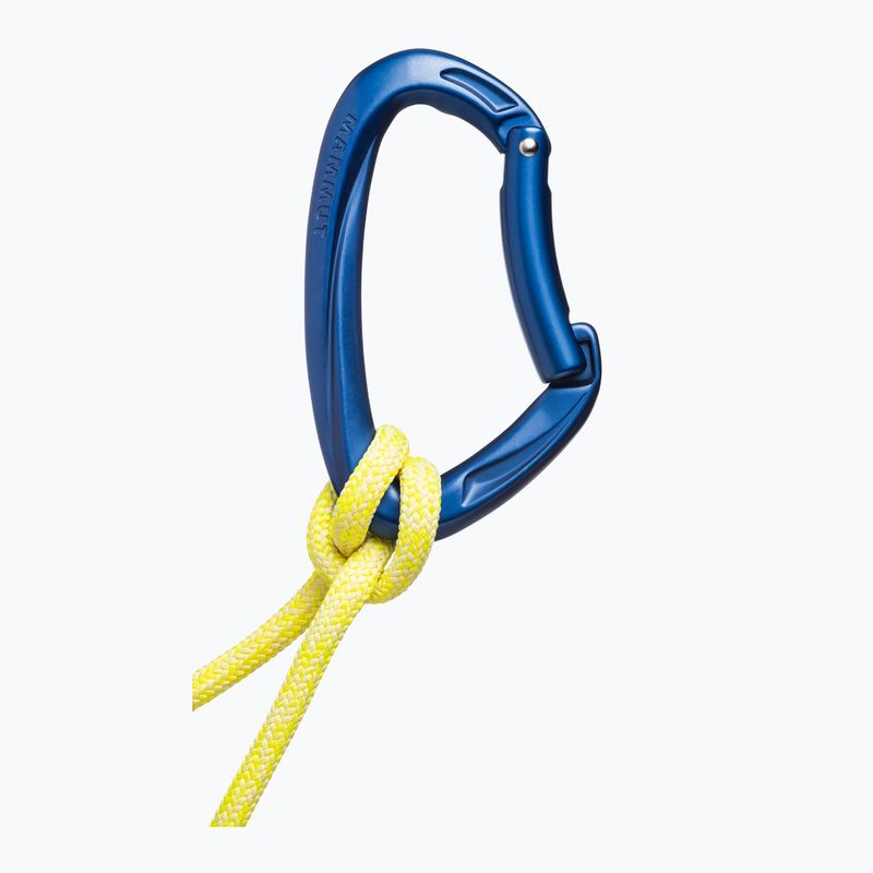 Lezecká karabina Mammut Crag Key Lock ultramarine 3