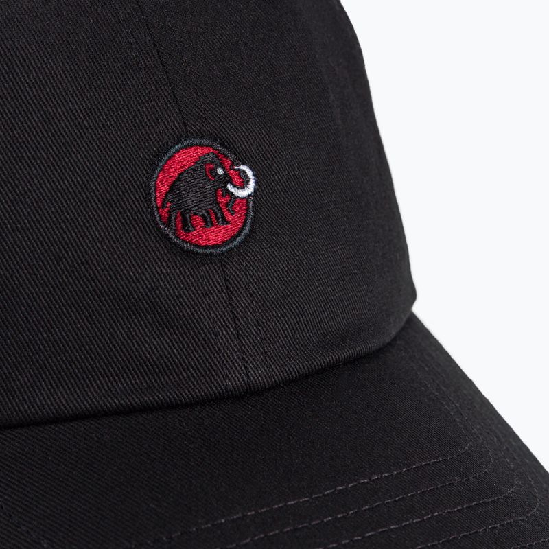 Kšiltovka MAMMUT Baseball černá 5