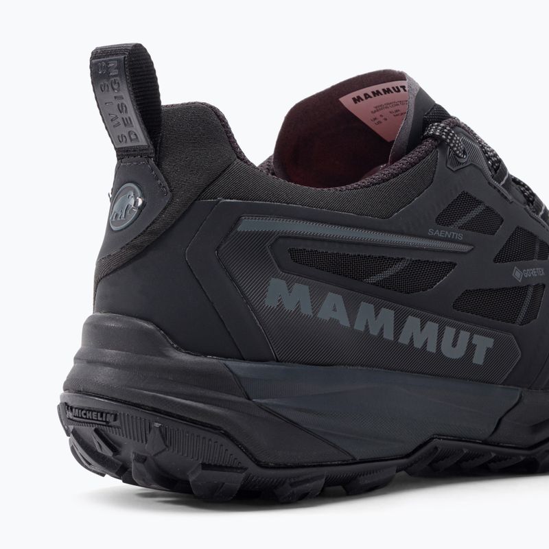 Pánské turistické boty MAMMUT Saentis Low GTX černé 7