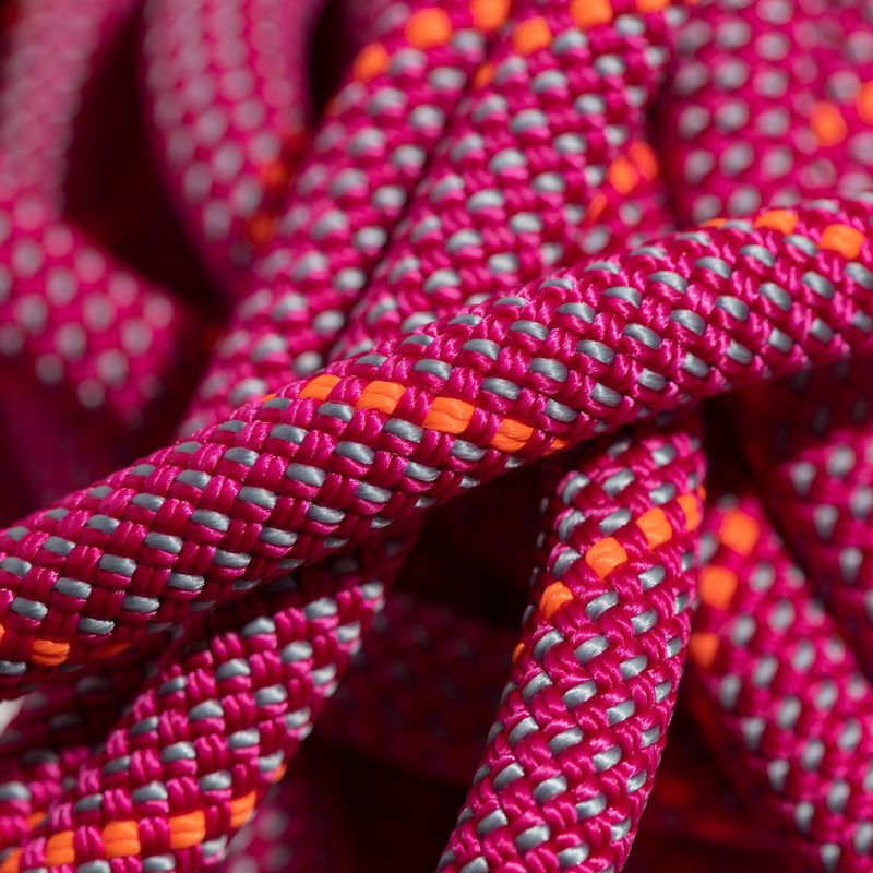 Lezecké lano Mammut 9.5 Crag Dry růžové 4