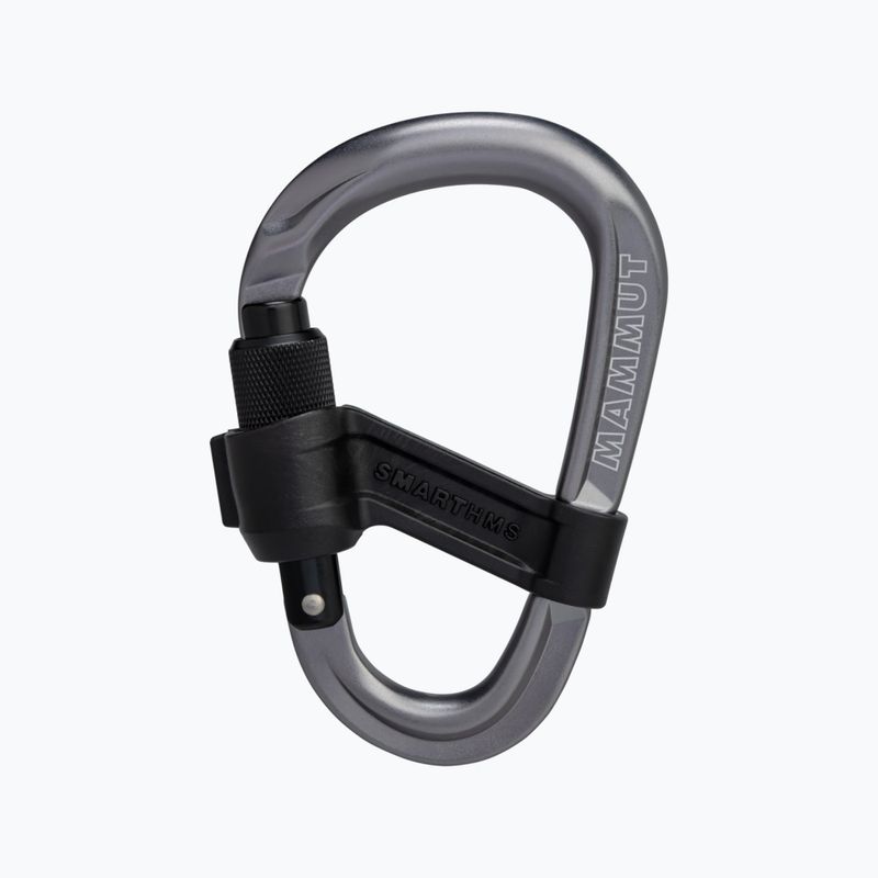 Horolezecká karabina Mammut Smart HMS 2.0 Screwgate grey 4
