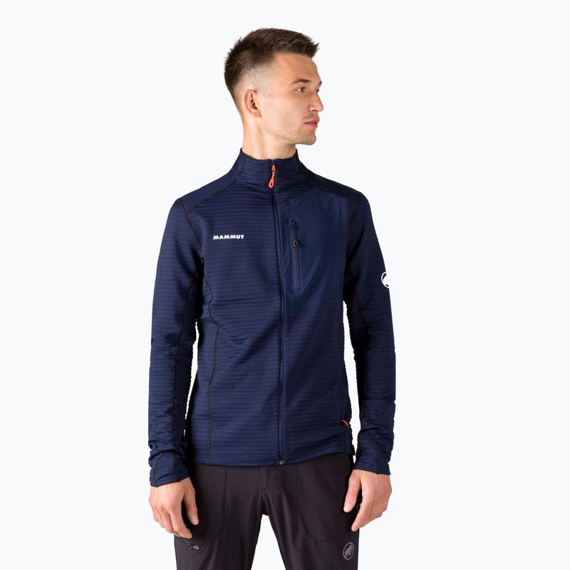 Pánská treková mikina MAMMUT Aconcagua Light ML tmavě modrá