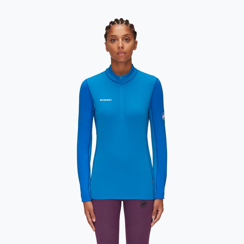 Dámská trekingová mikina MAMMUT Aenergy ML Half Zip Pull modrá